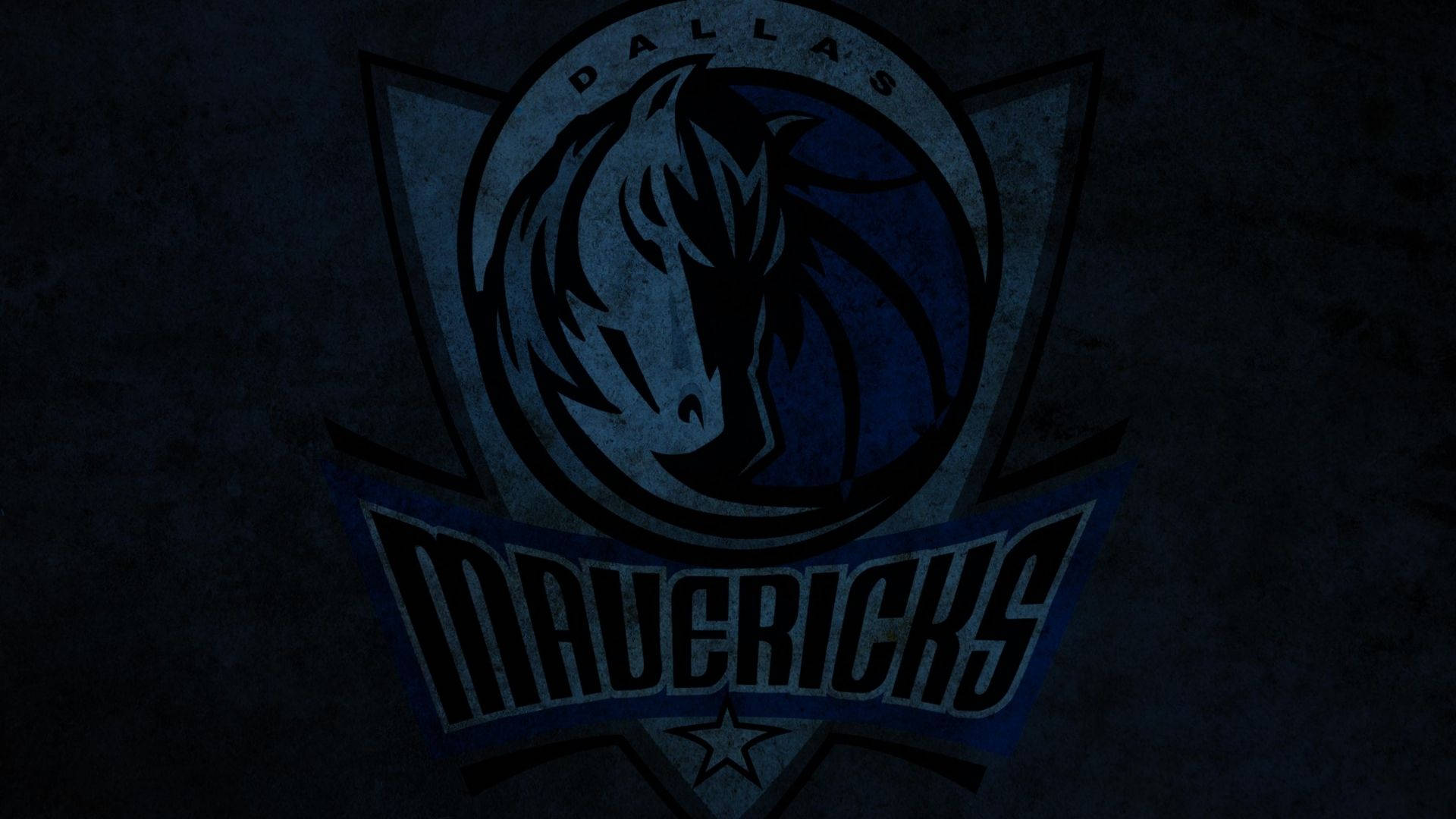 Dallas Mavericks In The Dark Background
