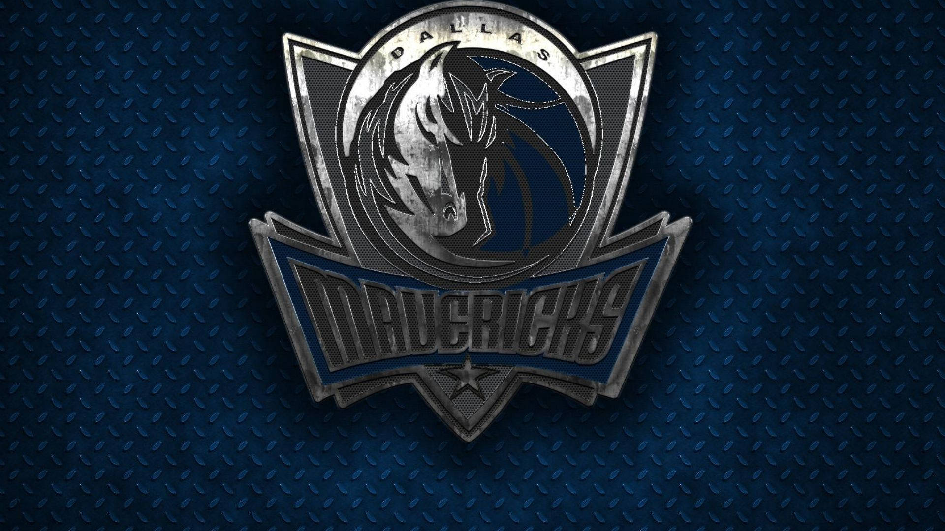 Dallas Mavericks Metal Surface Background