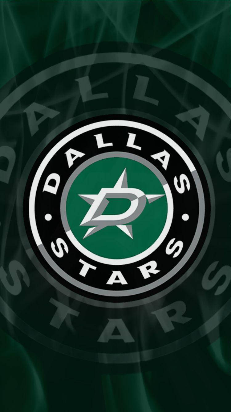 Dallas Stars Circle Logo Background
