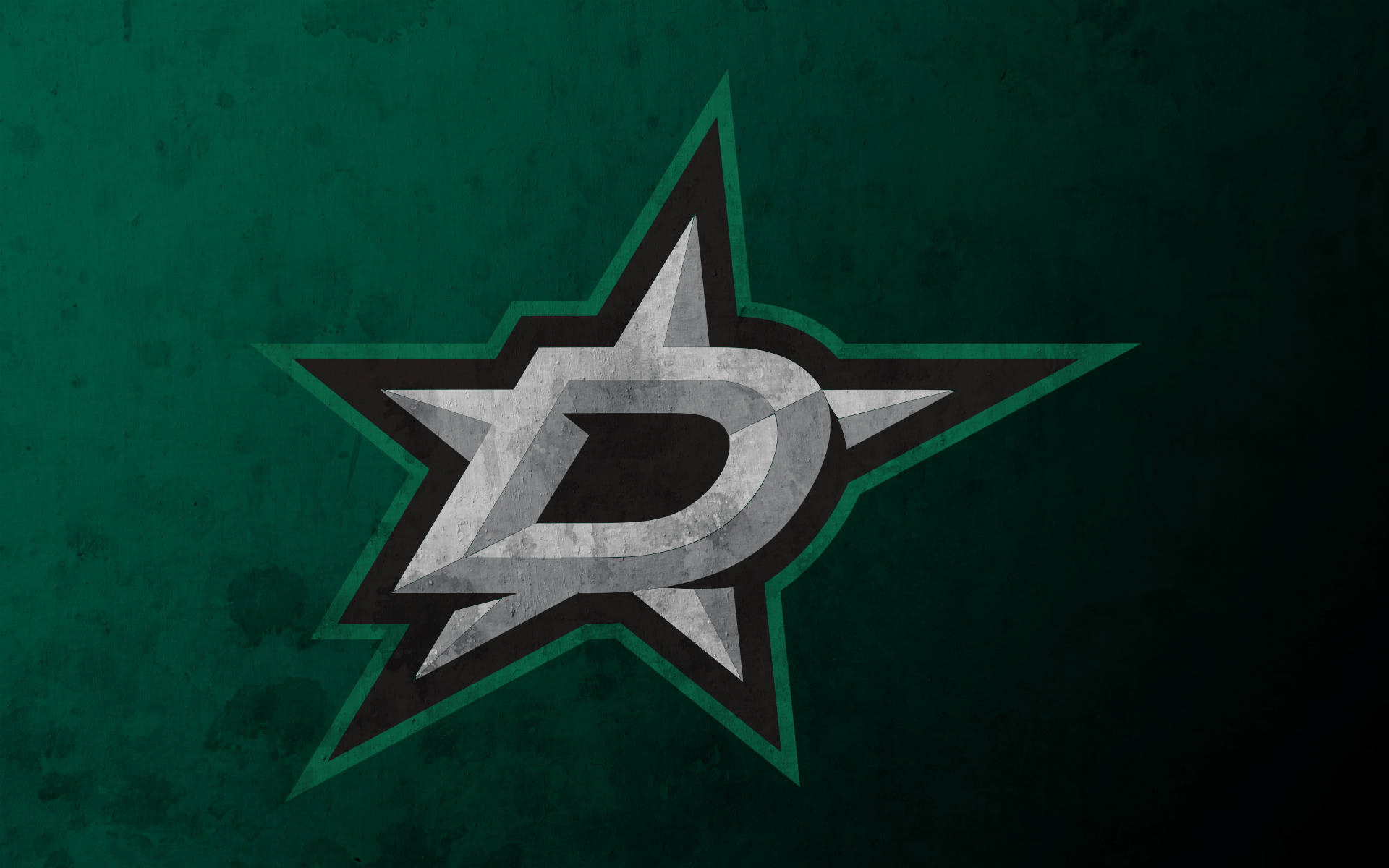 Dallas Stars Darker Green Shade Logo Background