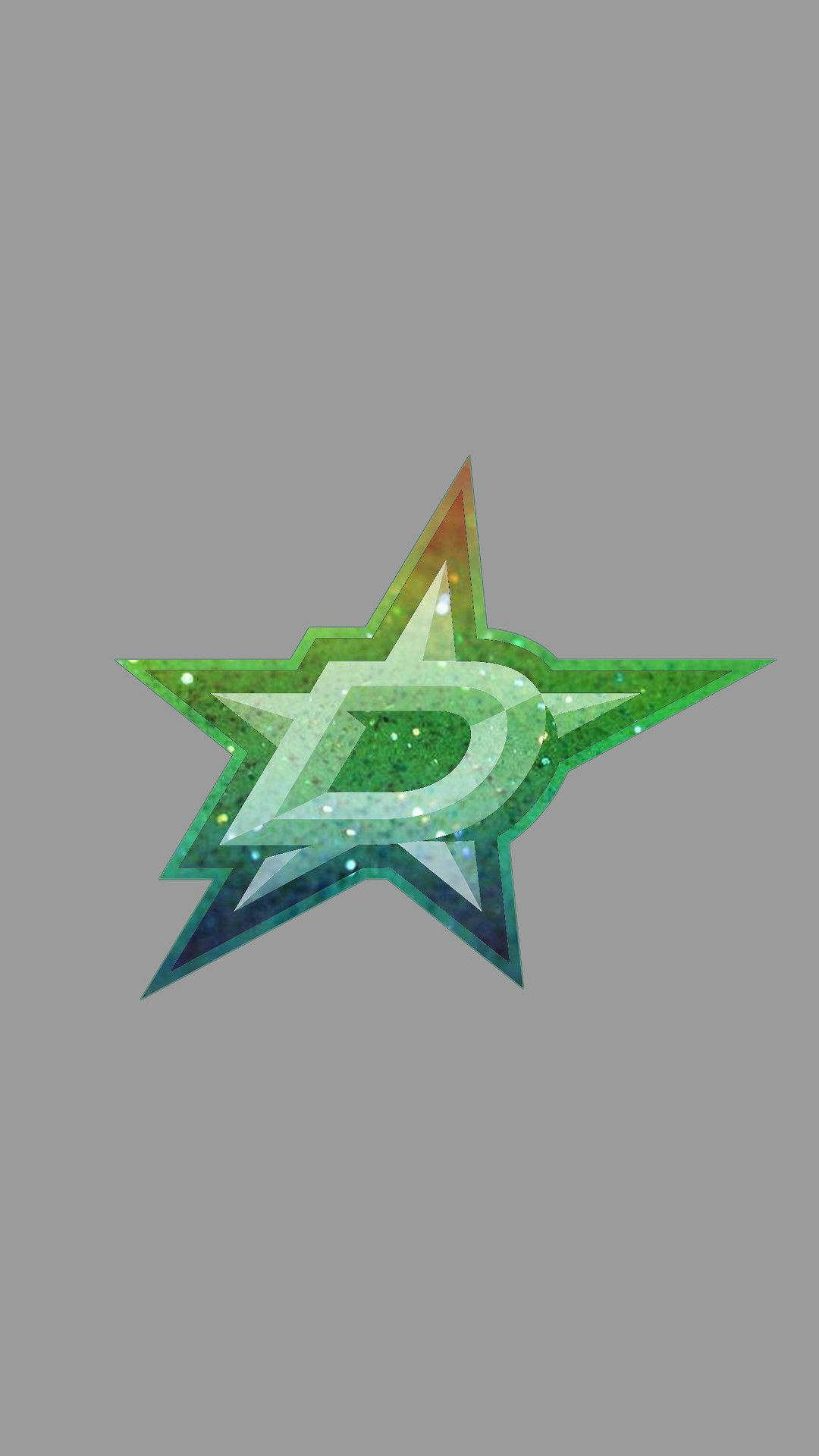 Dallas Stars Glitter Logo Background