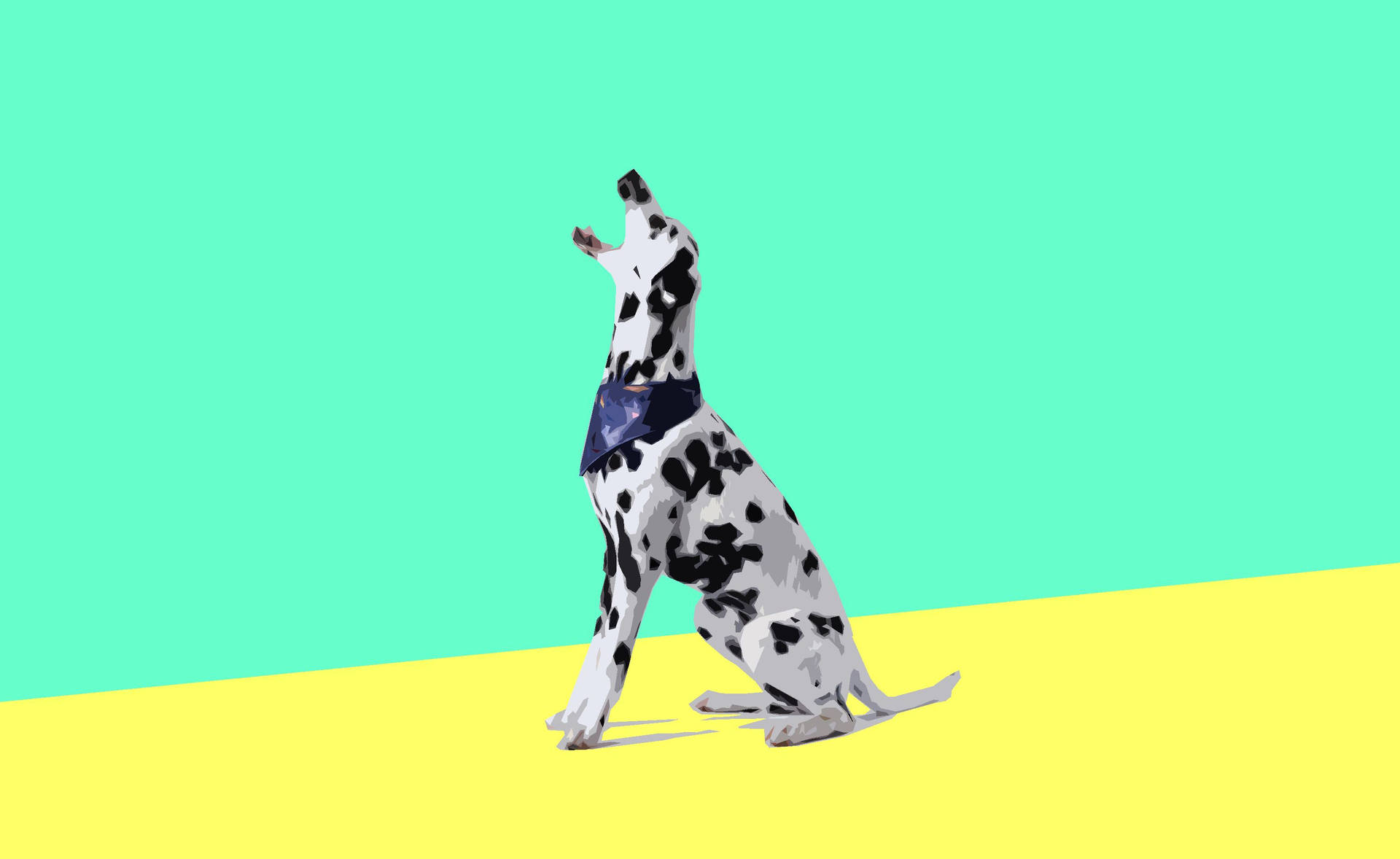 Dalmatian Dog Art