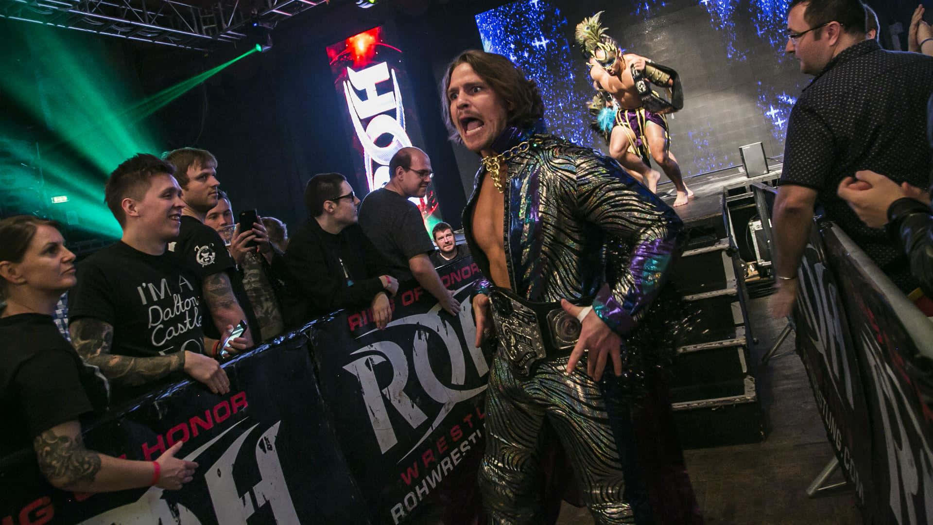 Dalton Castle, The Flamboyant Powerhouse Of Roh Wrestling Background