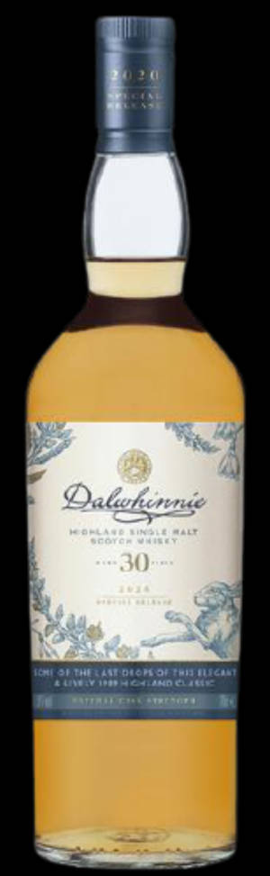 Dalwhinnie 30 Whisky Bottle Background