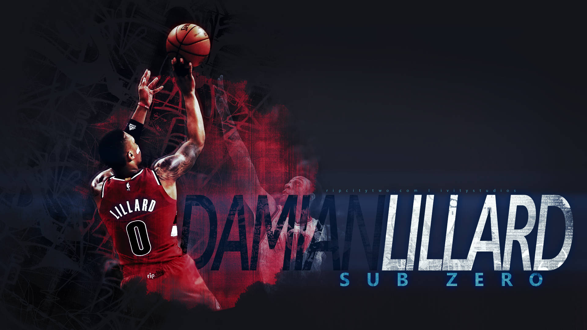 Damian Lillard Sub Zero Background