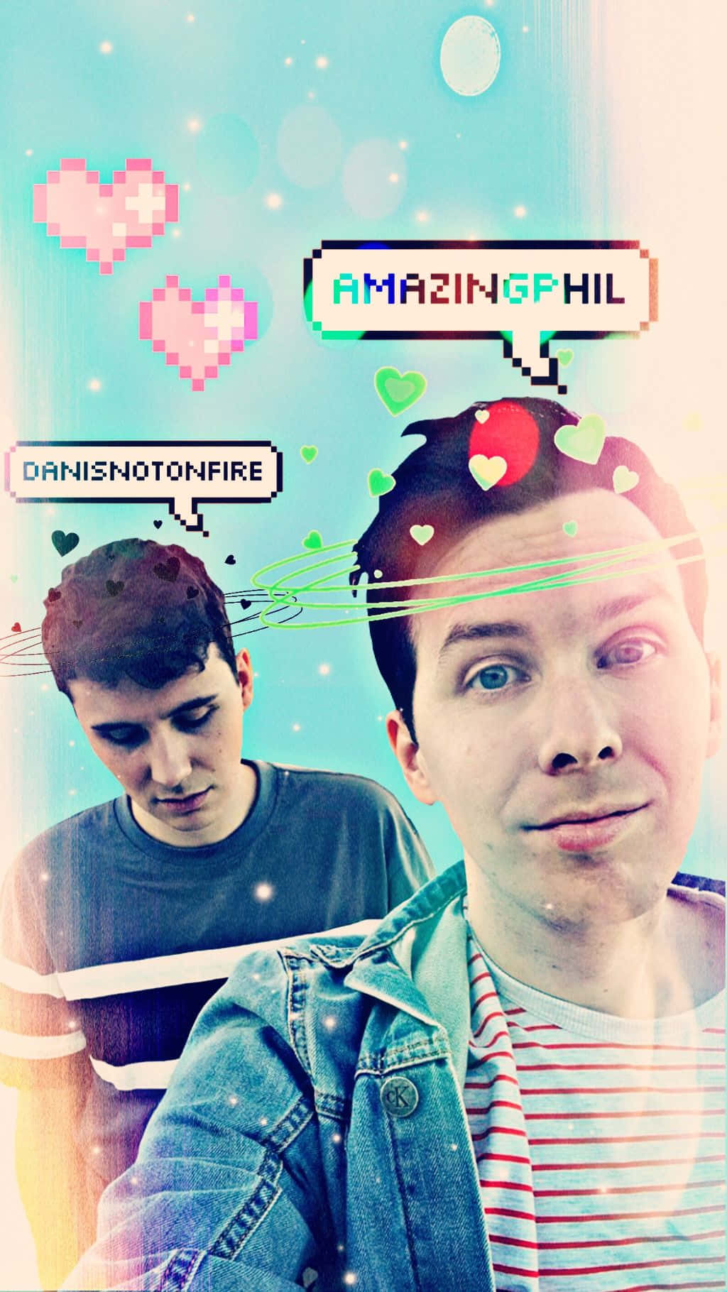 Dan And Phil, Best Friends And Youtube Sensations Background