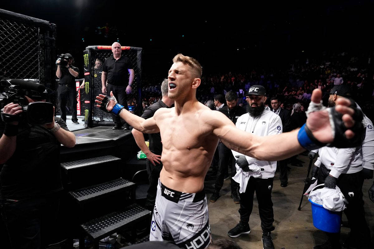 Dan Hooker Entering Ring