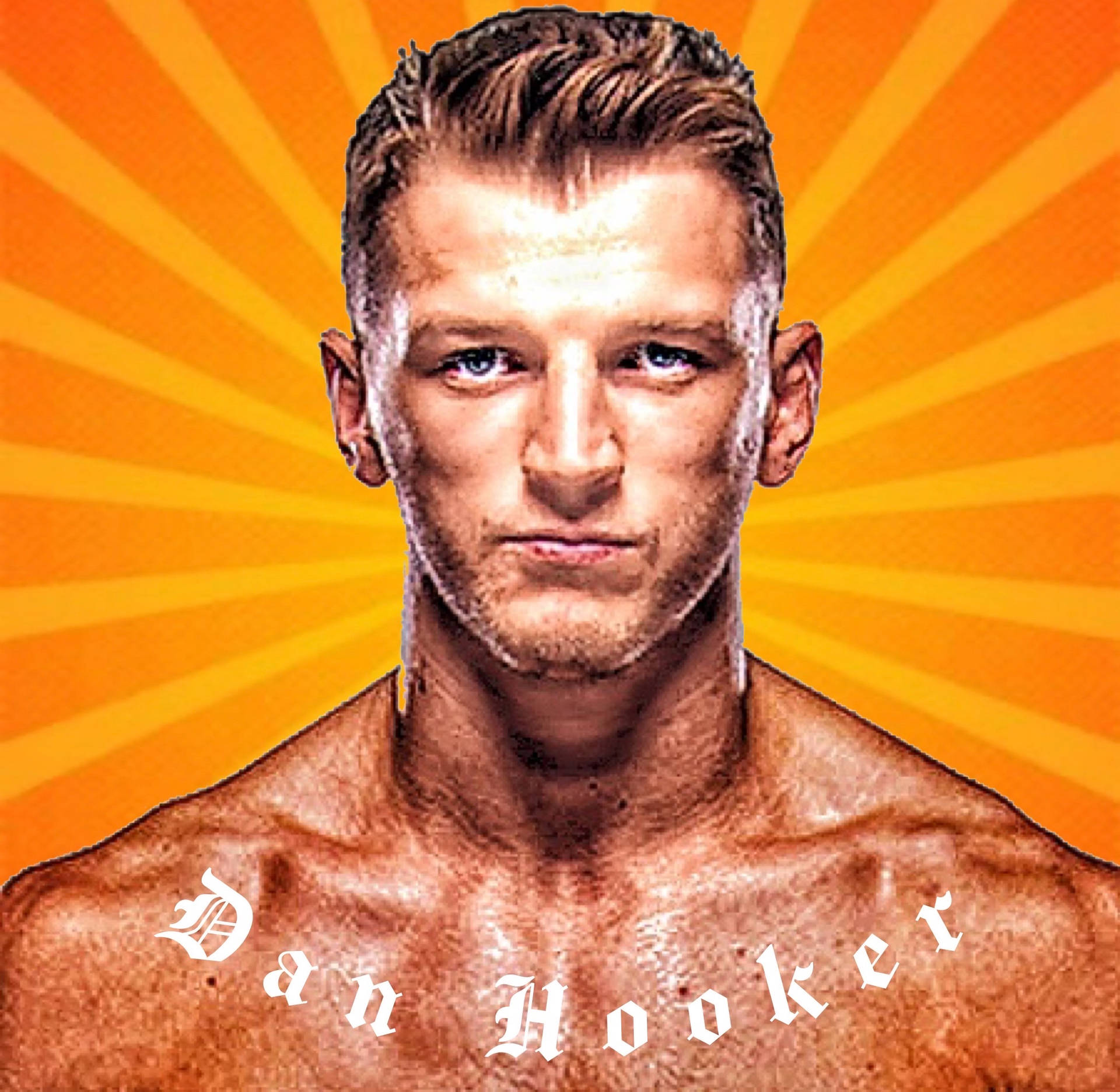 Dan Hooker Portrait Poster