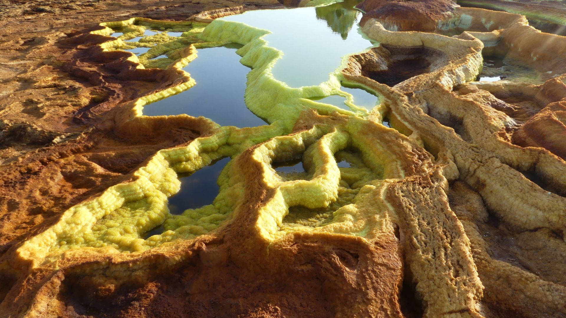 Danakil Desert Eritrea Background