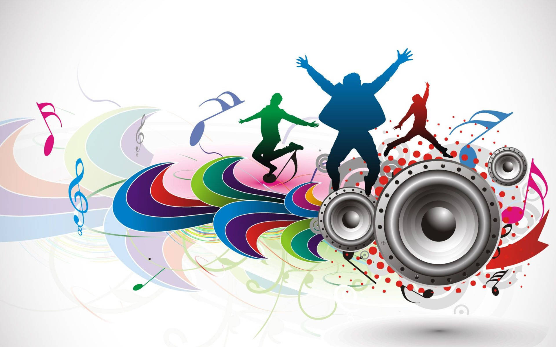Dance And Music Background