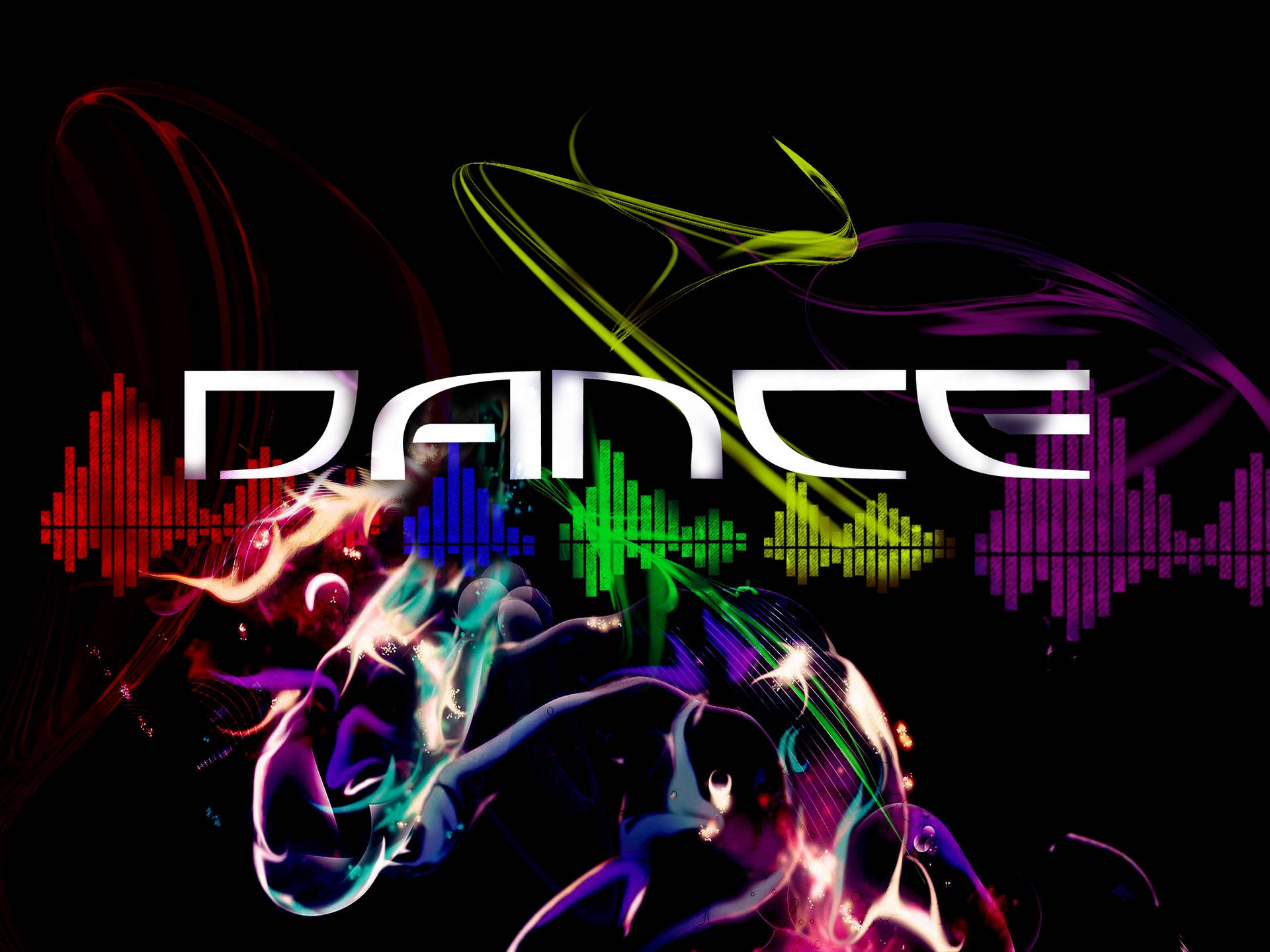 Dance Graphic Art Background