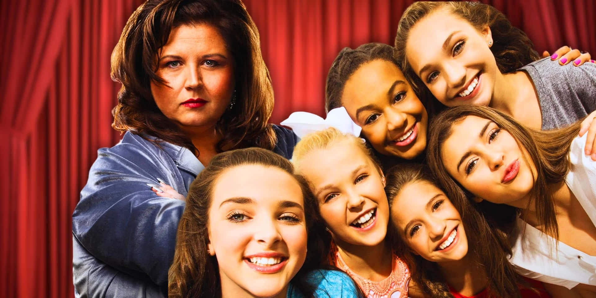 Dance Moms Cast Portrait Background