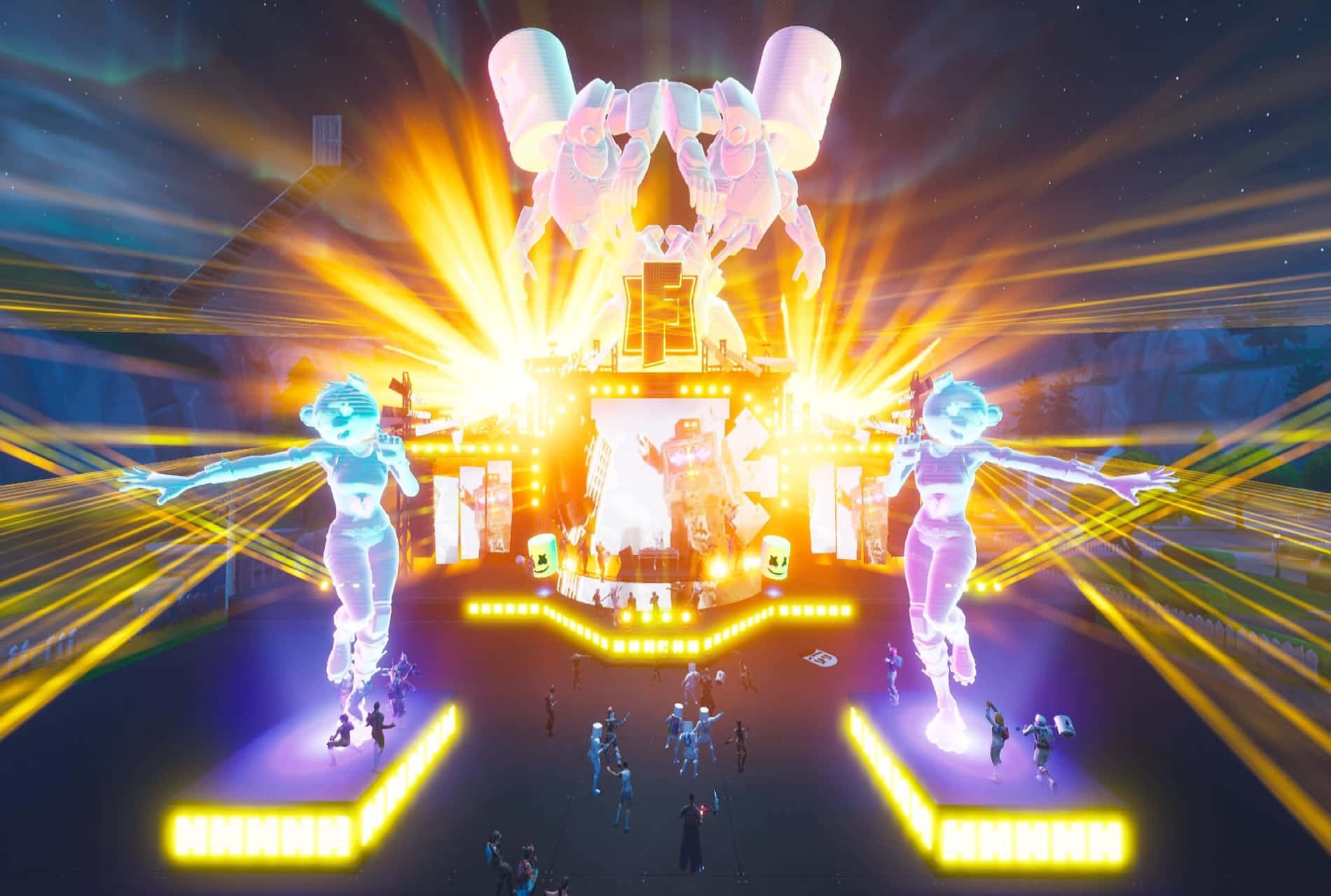 Dance Your Way To Victory With A Concert From Marshmello Background