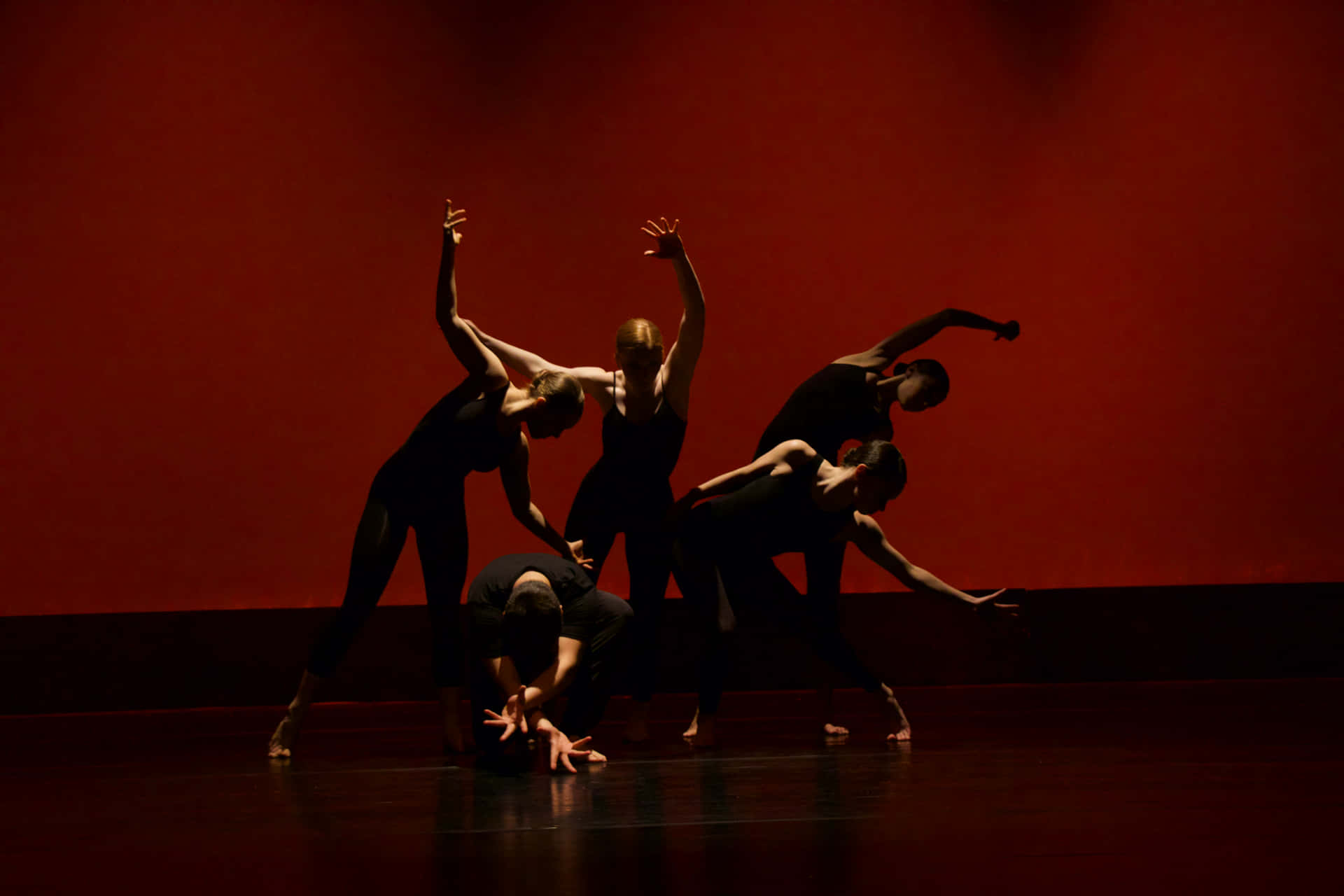 Dancers Acting Stage Background