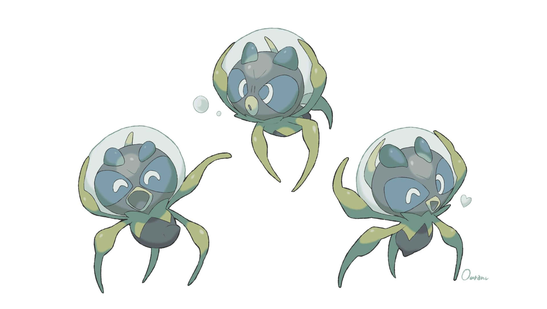 Dancing Dewpiders Background