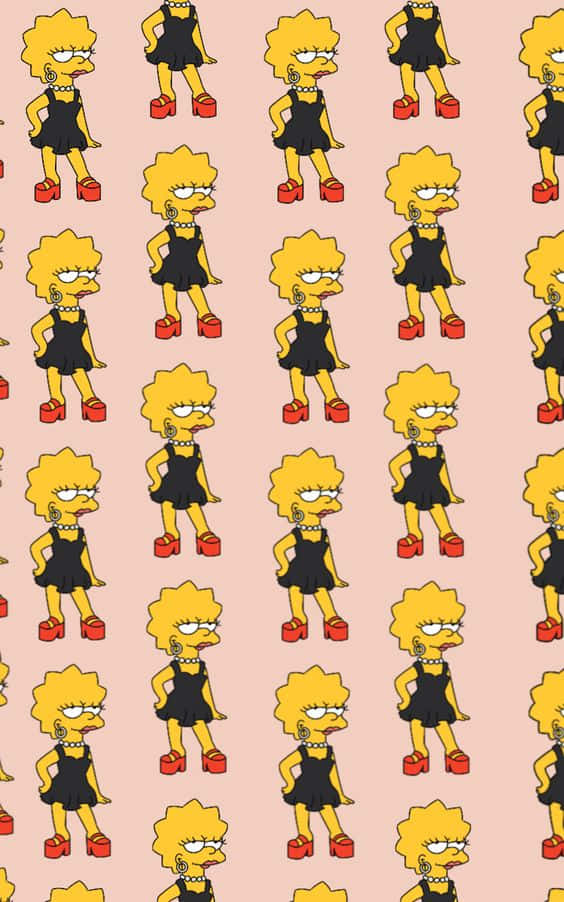 Dancing Lisa Simpson Aesthetic