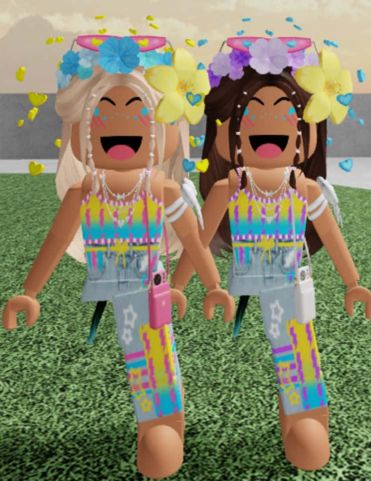 Dancing Roblox Pfp Girls Background