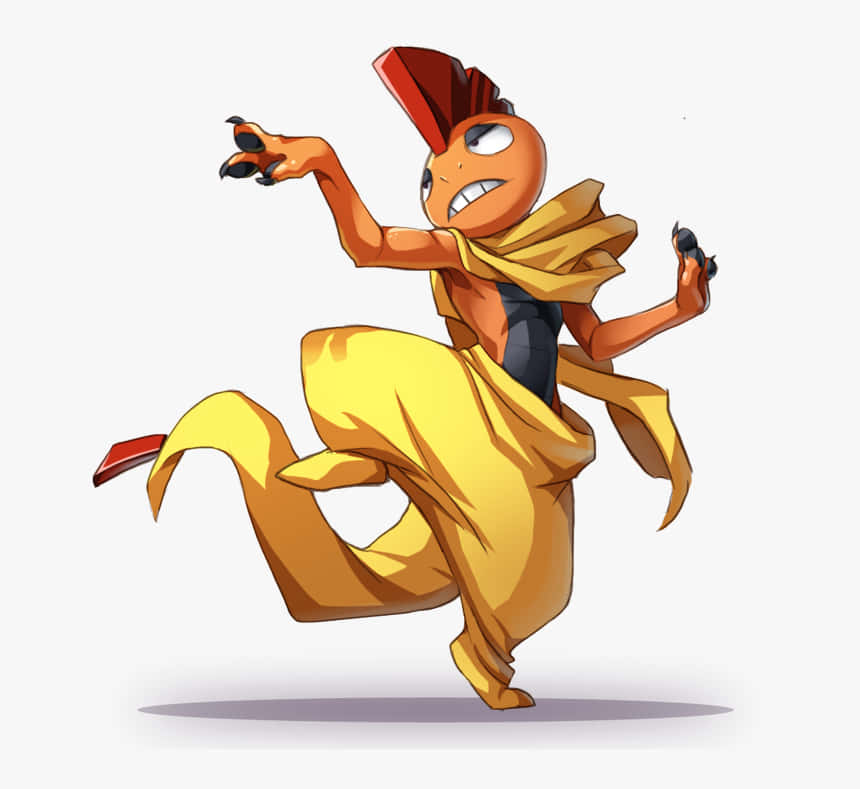 Dancing Scrafty Fan Art