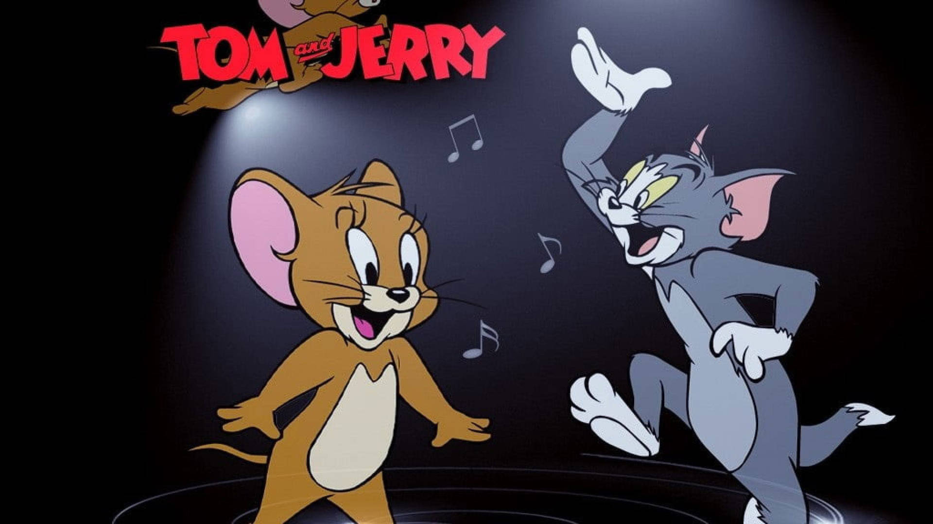Dancing Tom And Jerry Cartoon Background