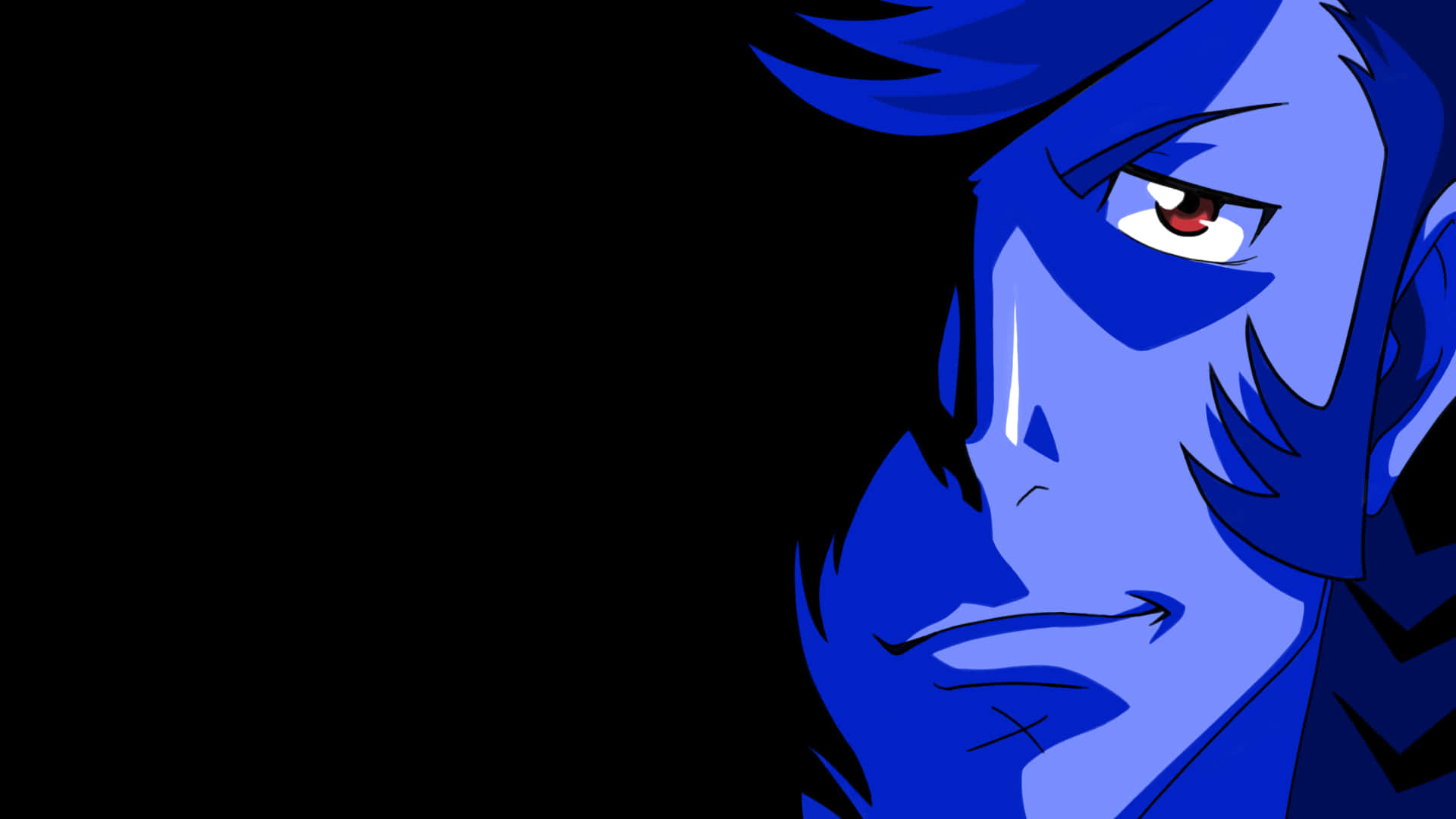 Dandy Blue Face Background