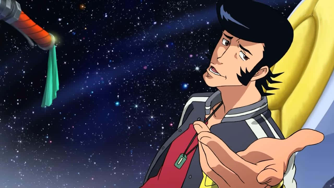 Dandy Offering A Hand Background