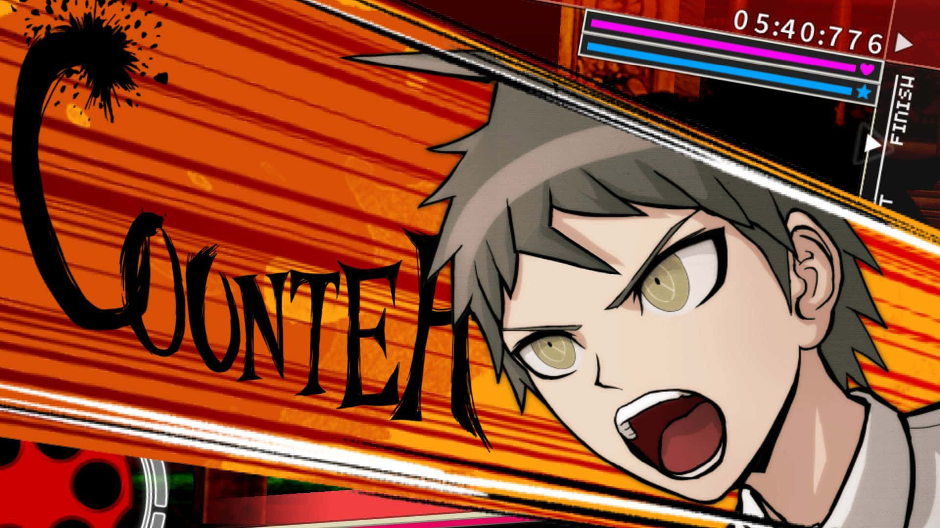 Danganronpa 2 Goodbye Despair Hajime Hinata Counter Background