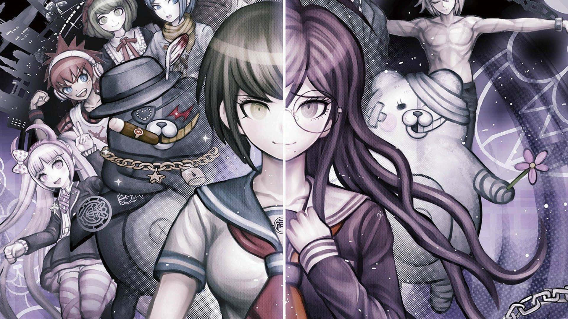 Danganronpa 2 Goodbye Despair Ultra Girls Background