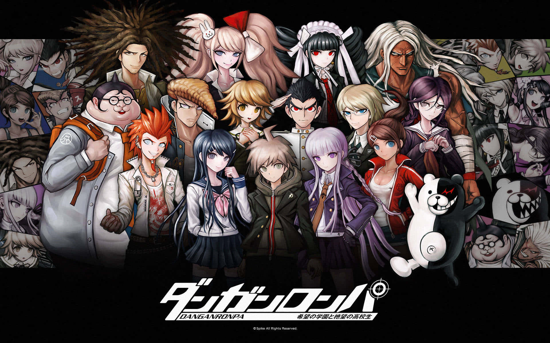 Danganronpa Character Cast Background