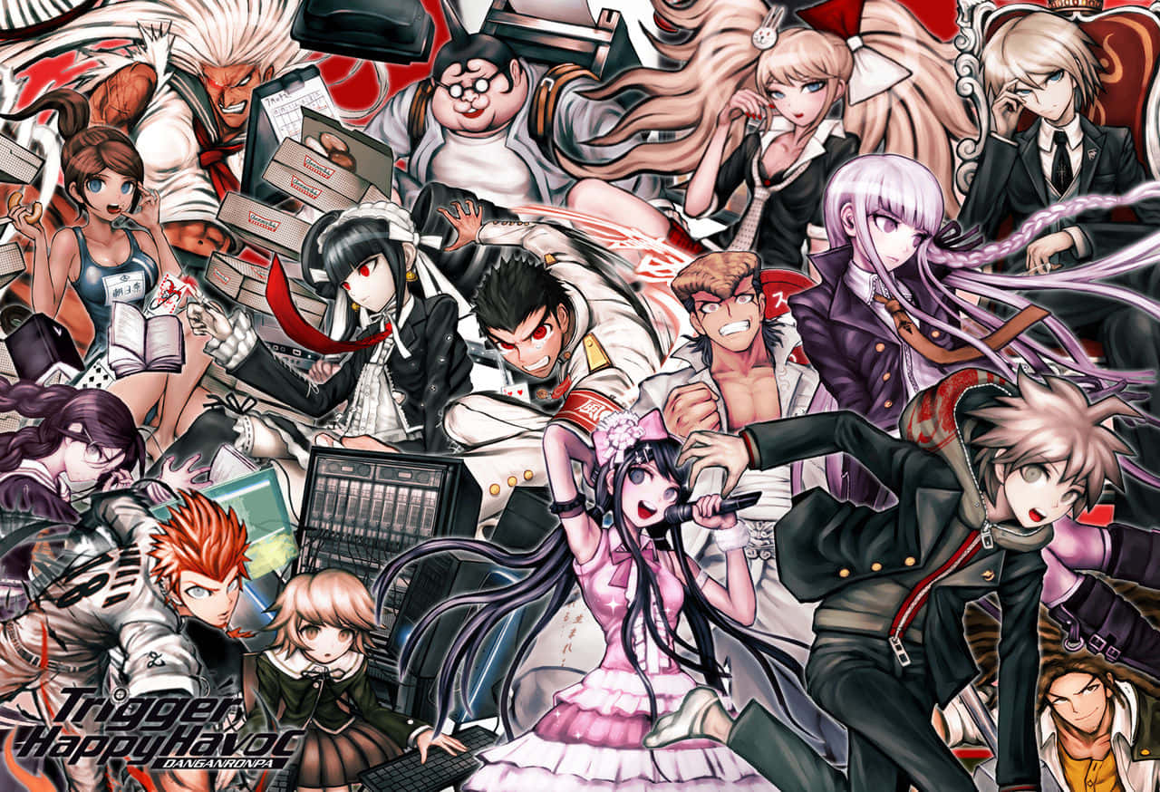 Danganronpa Character Collage