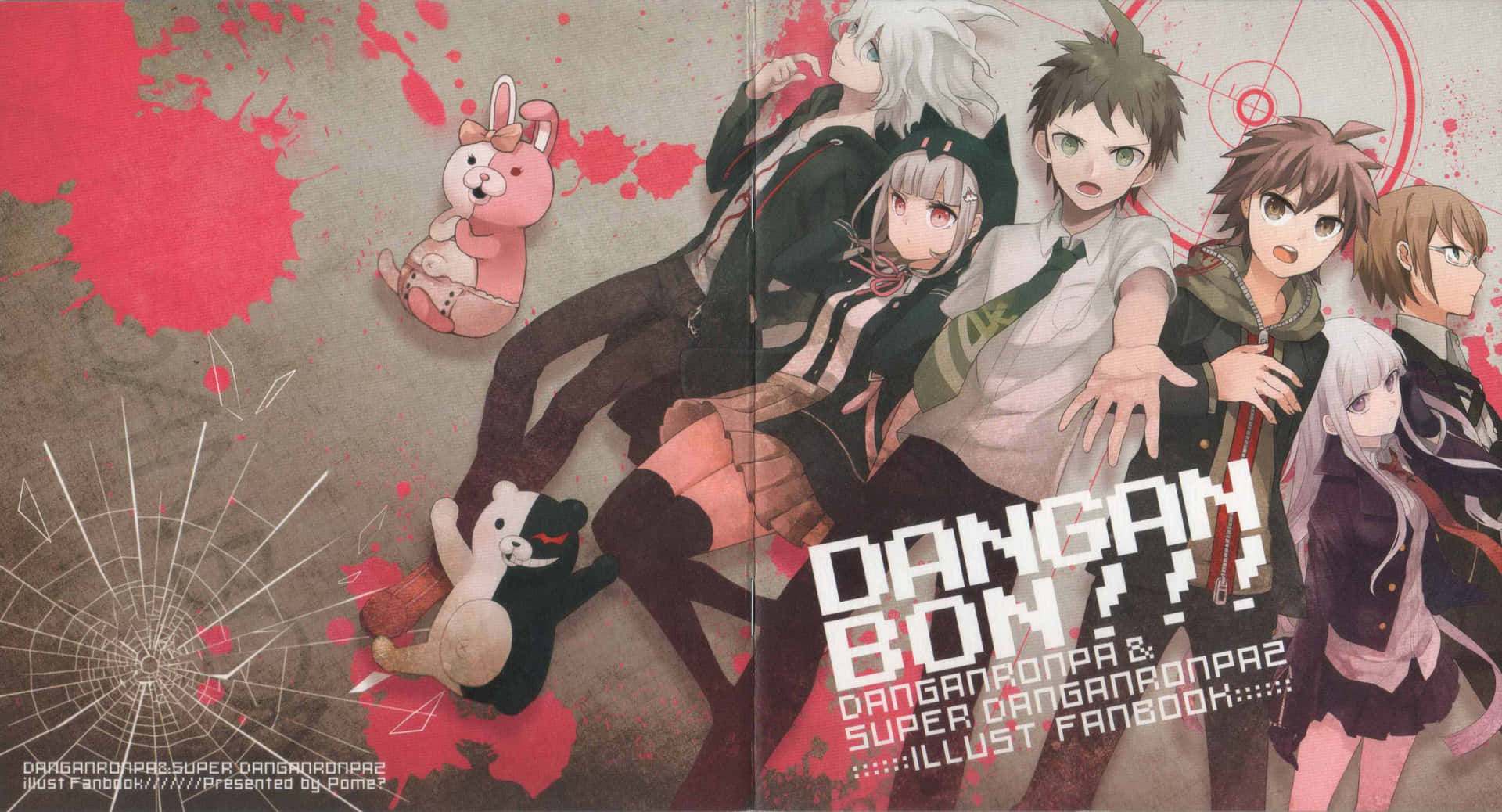Danganronpa Fanbook Cover Art