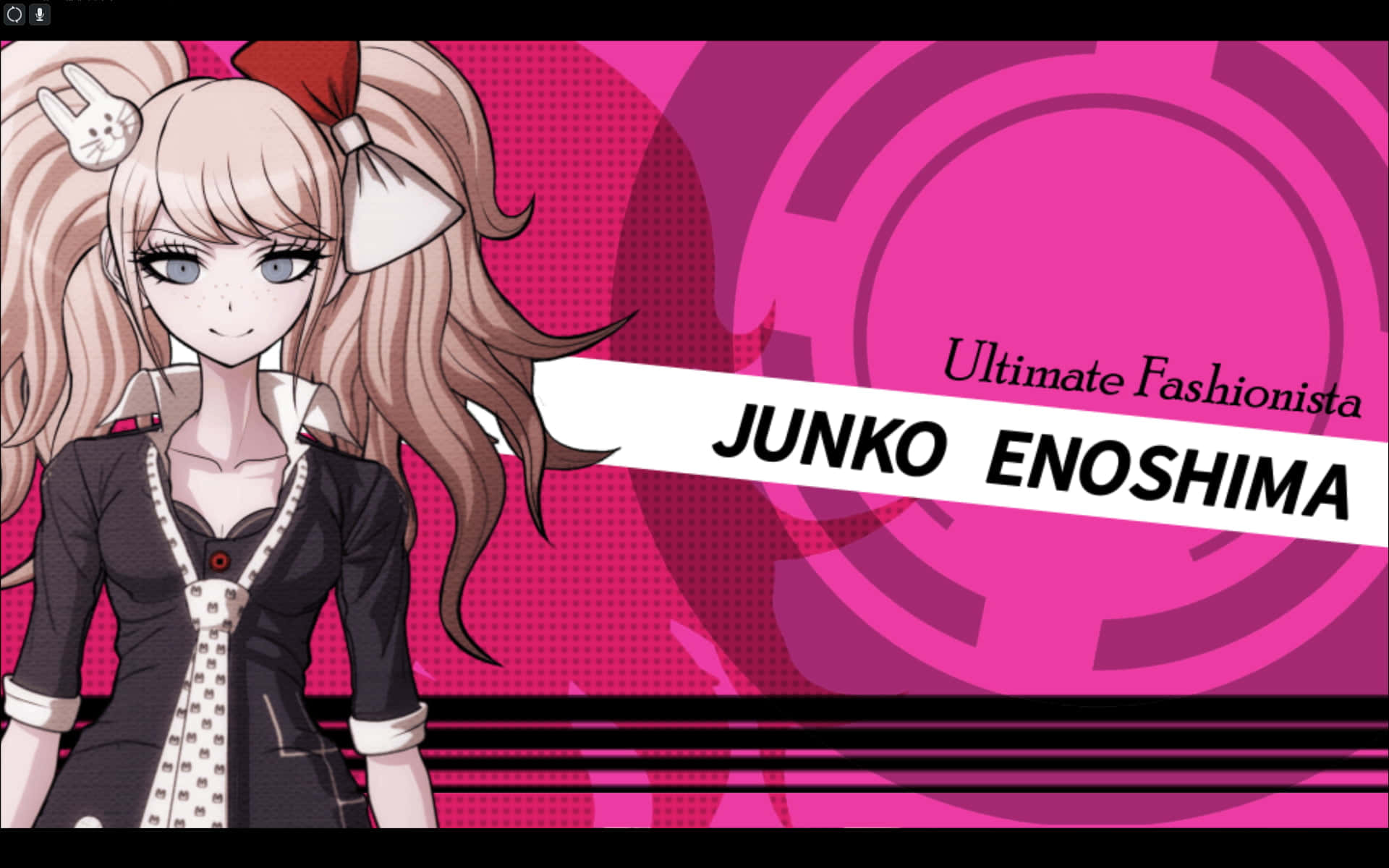 Danganronpa_ Junko_ Enoshima_ Ultimate_ Fashionista Background