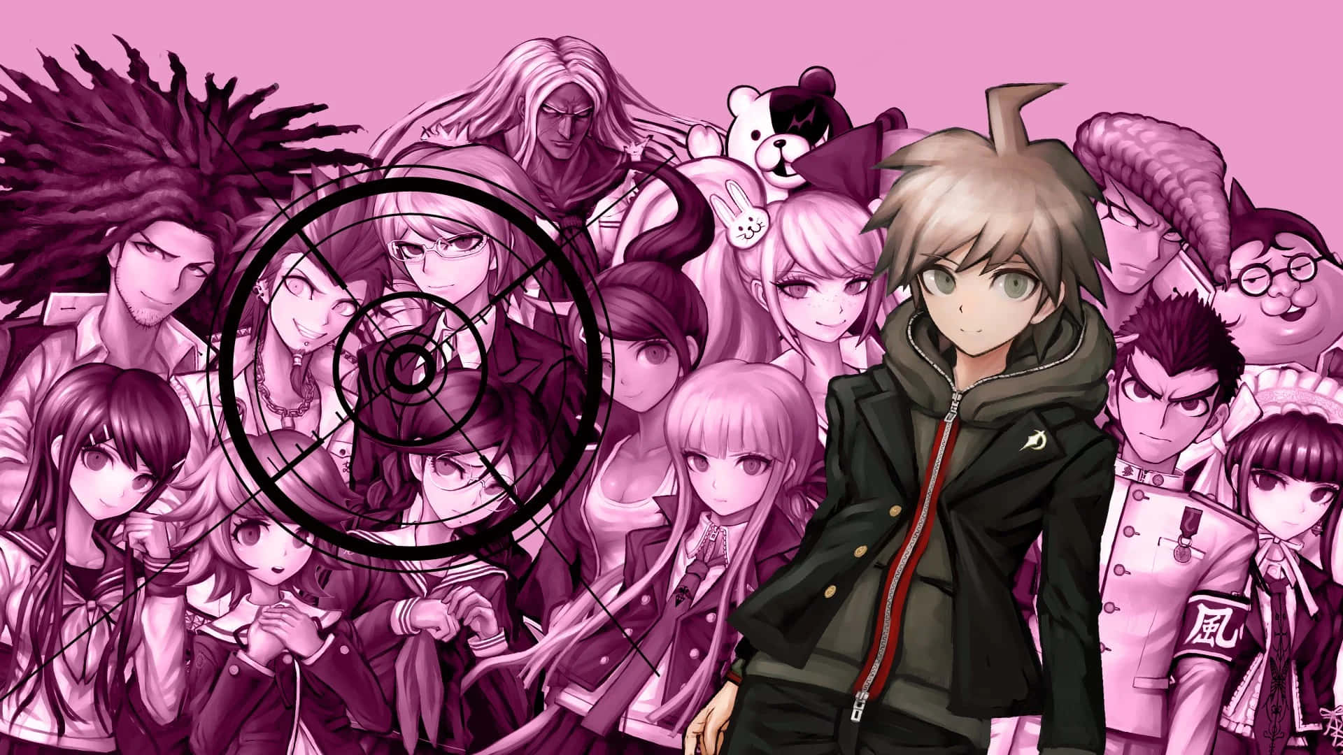 Danganronpa1 Character Collage