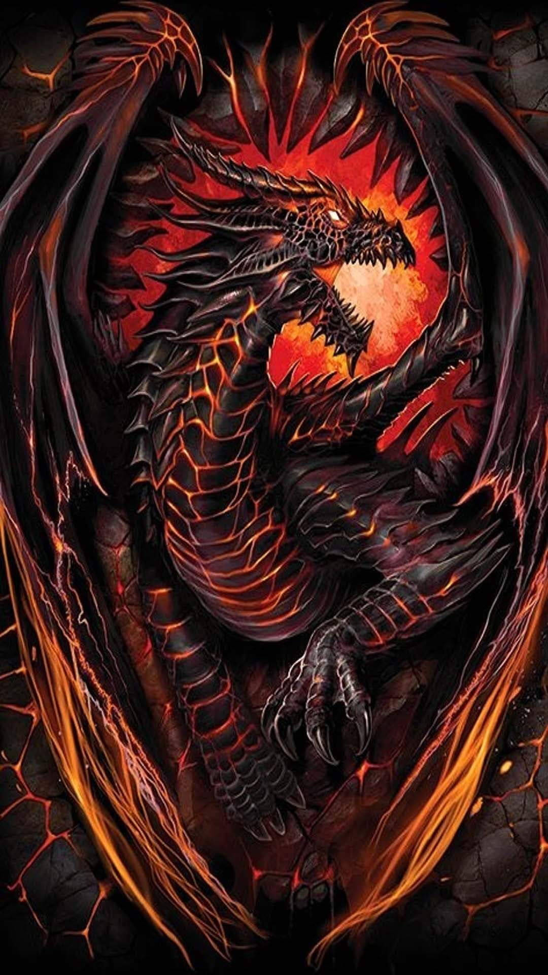 Dangerous Dragon For Iphone Screens Background