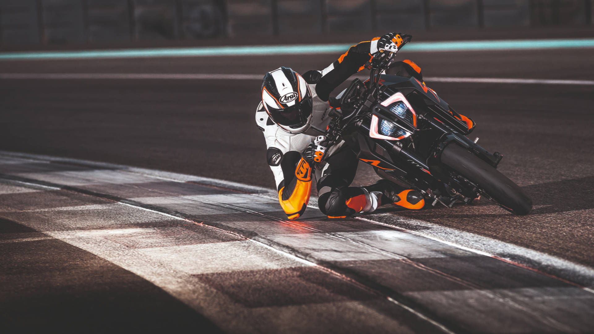 Dangerous Ktm 4k Bike Stunt Background