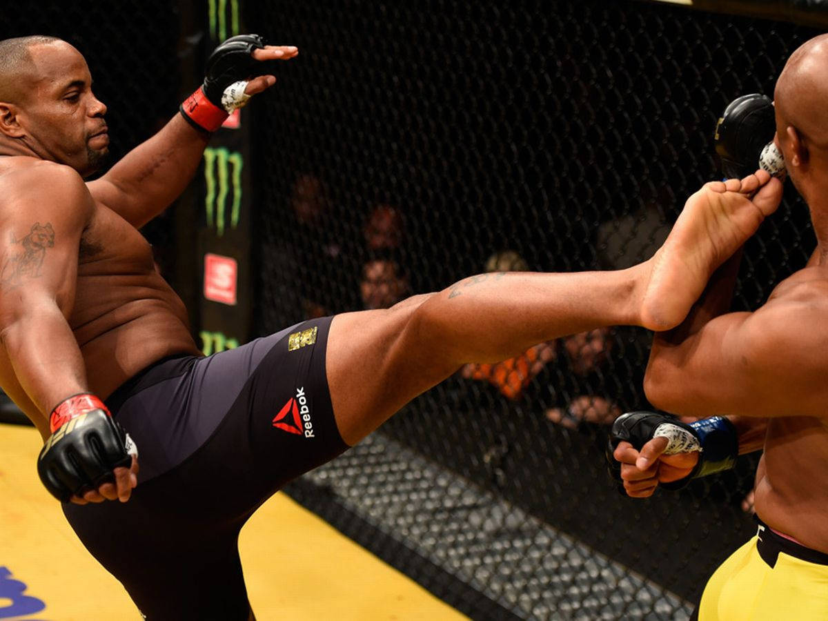 Daniel Cormier And Anderson Silva Background