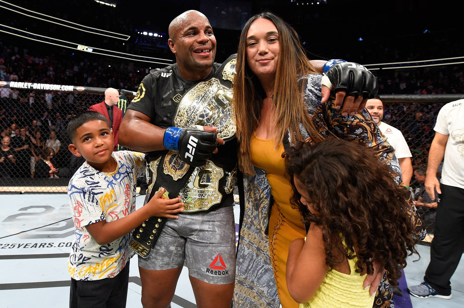 Daniel Cormier With Family