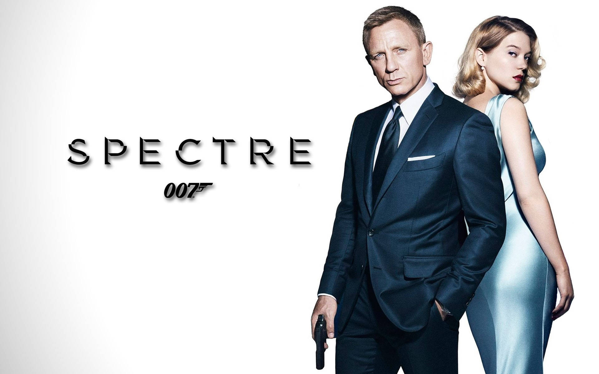 Daniel Craig And Lea Seydoux Spectre Background