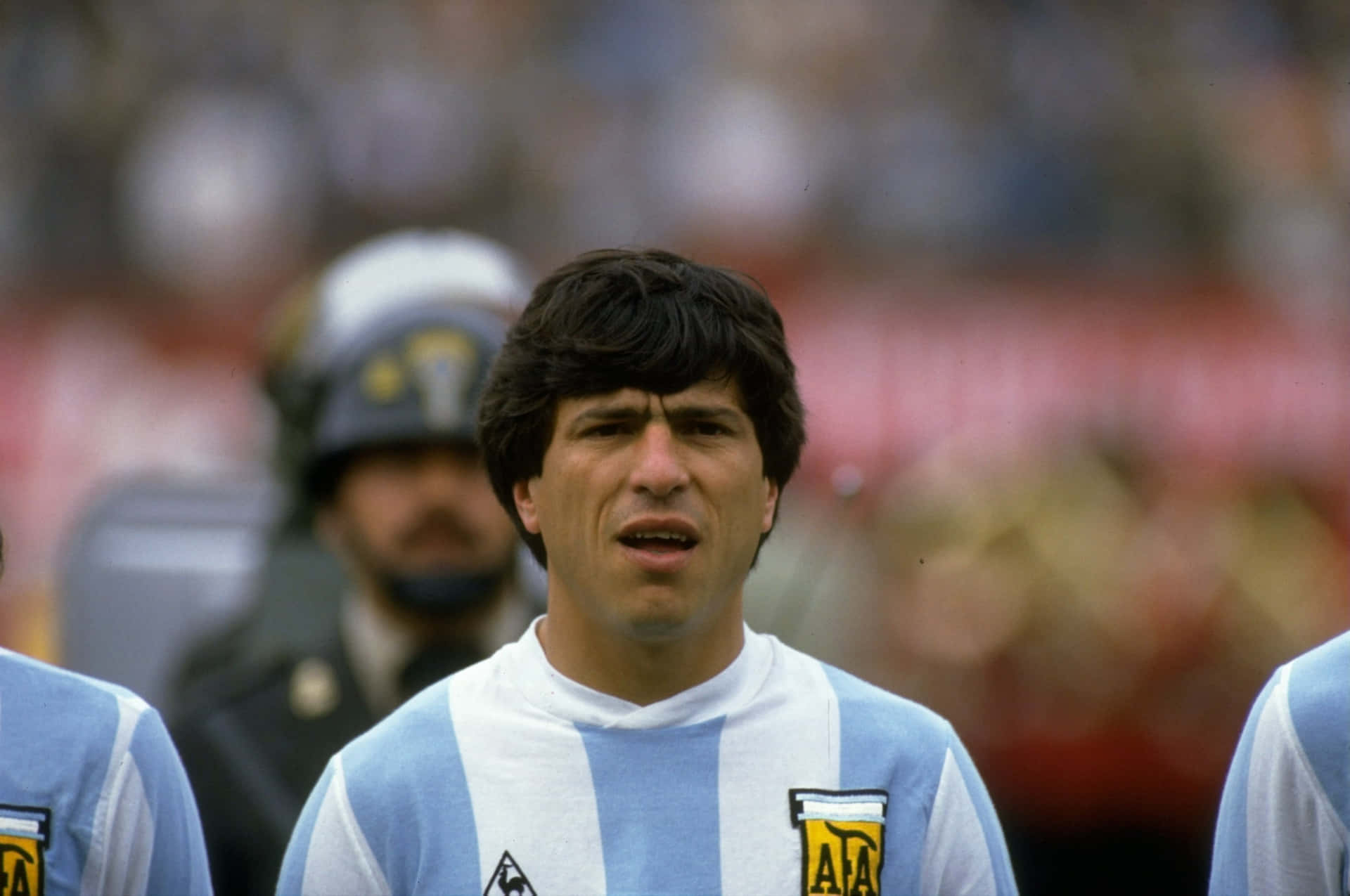 Daniel Passarella Argentina Football Team Captain Background