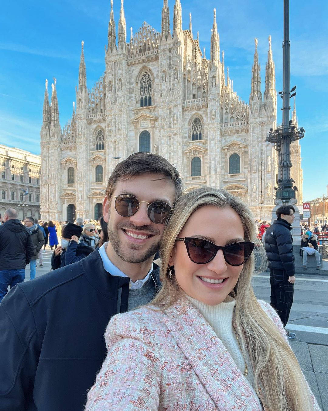 Daniel Suarez With The Woman He Loves