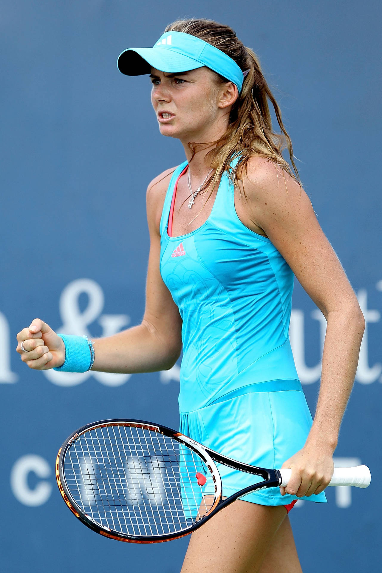 Daniela Hantuchova Aquamarine Outfit Background