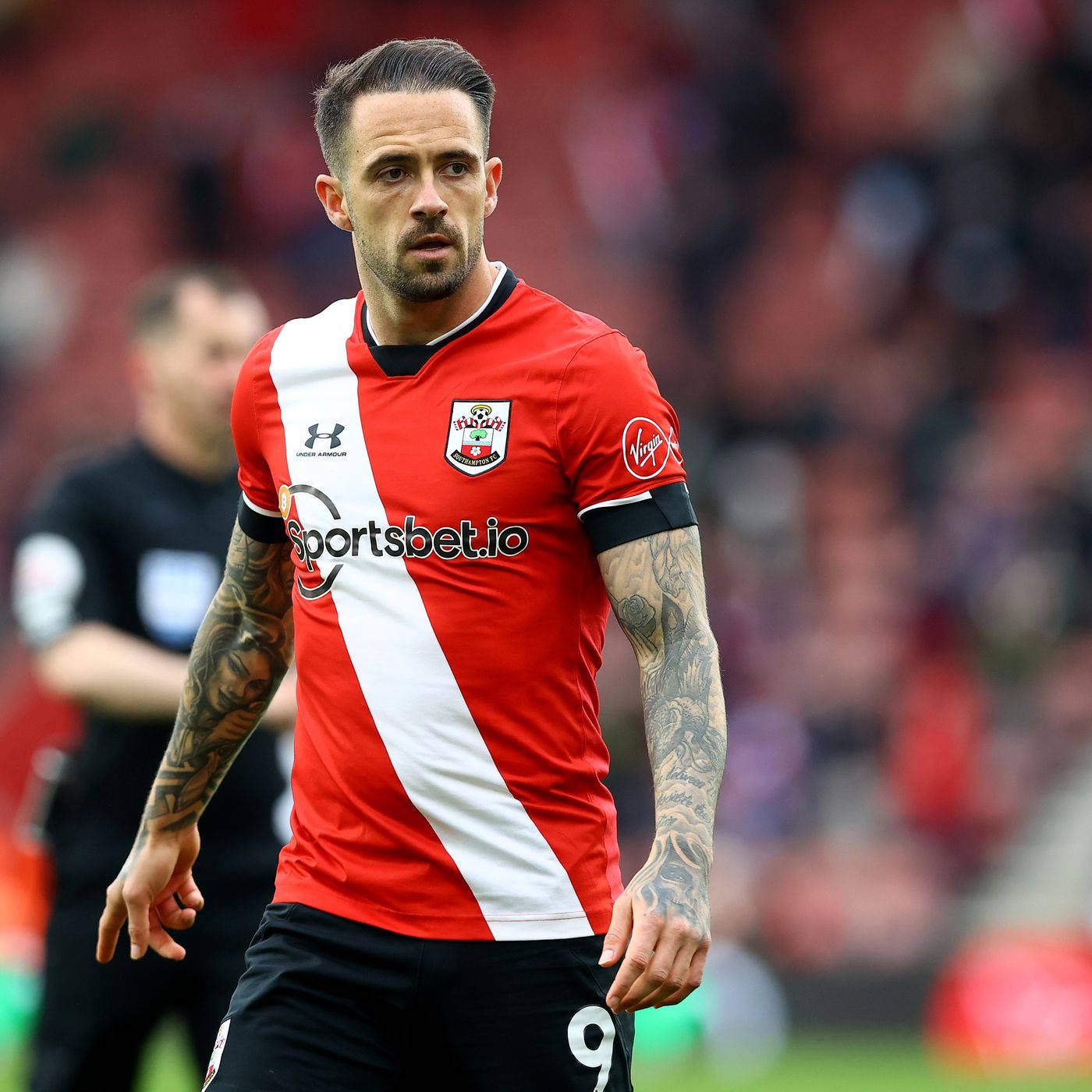 Danny Ings Frown Background