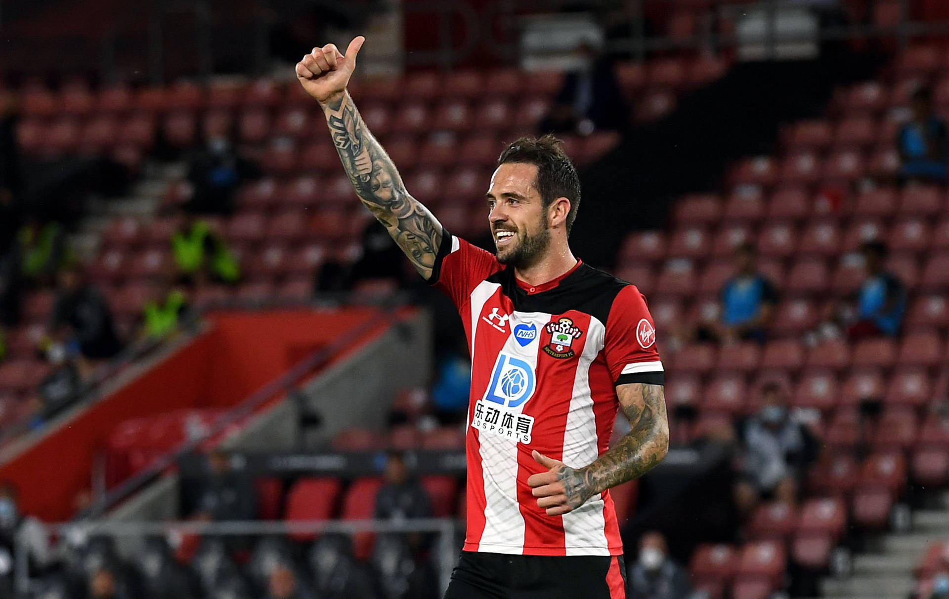 Danny Ings High Thumbs Up