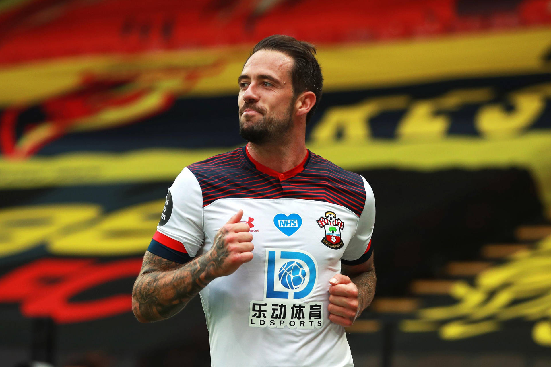 Danny Ings Jogging Background