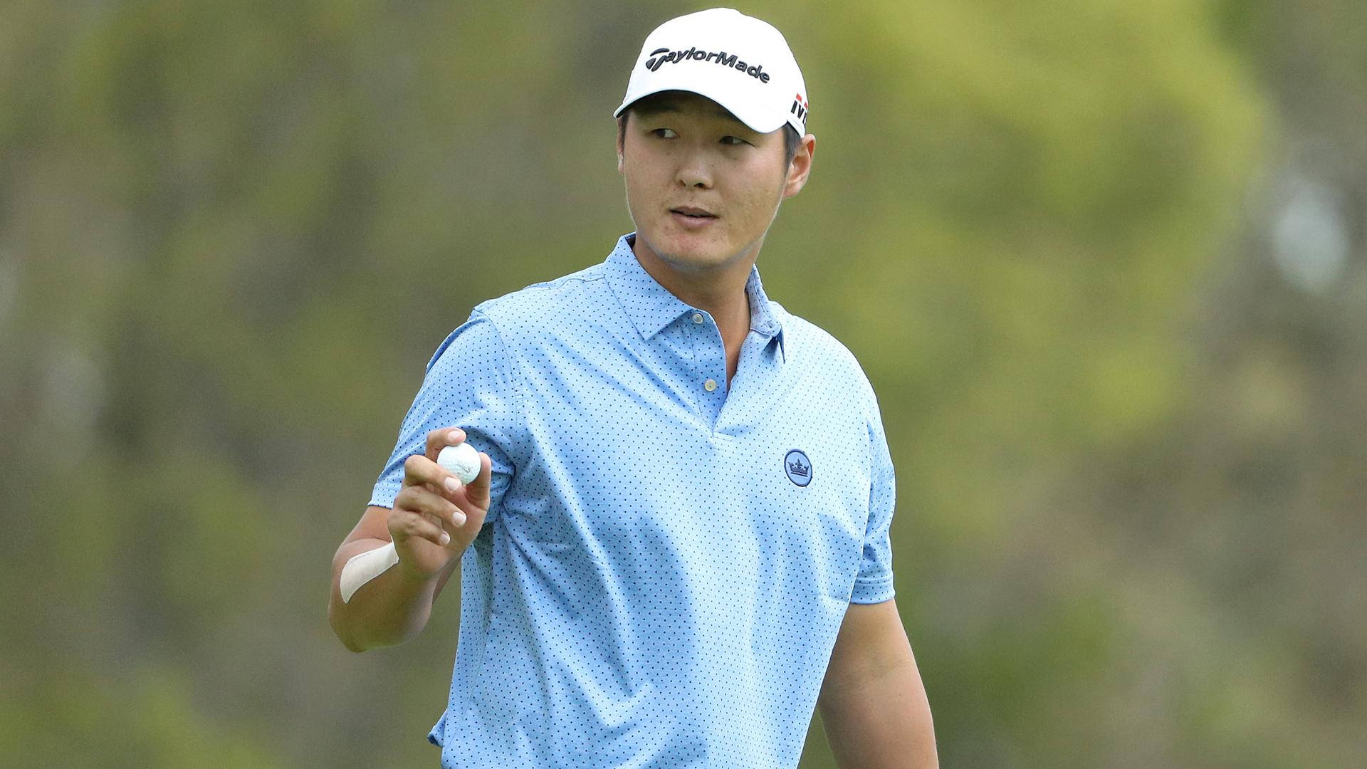 Danny Lee Sporting A Sky-blue Shirt Background