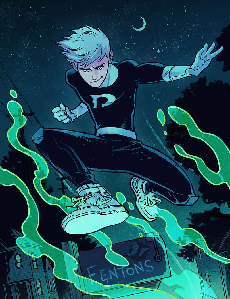 Danny Phantom Pfp Fanart Background