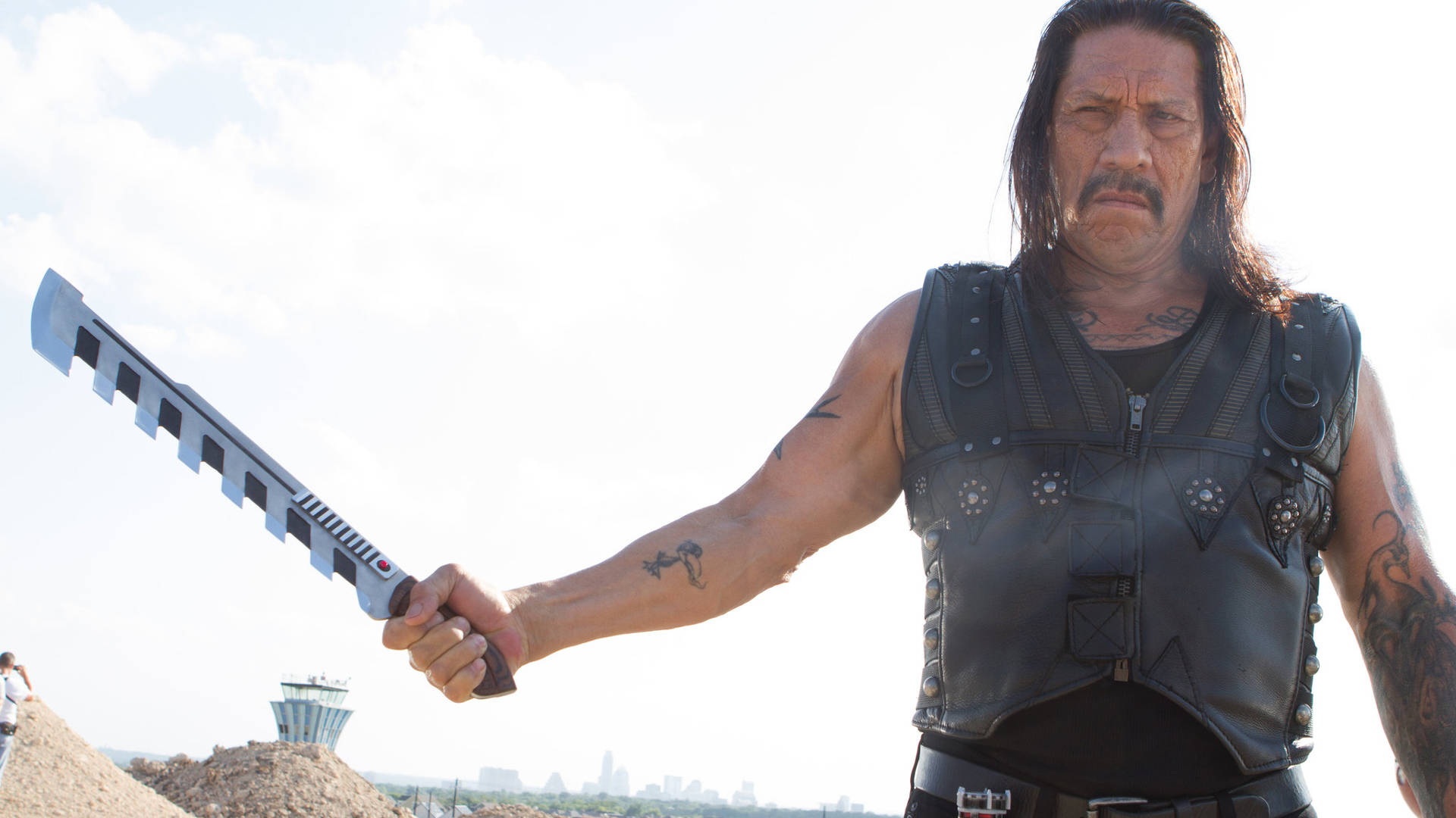 Danny Trejo In Machete Kills Film Background