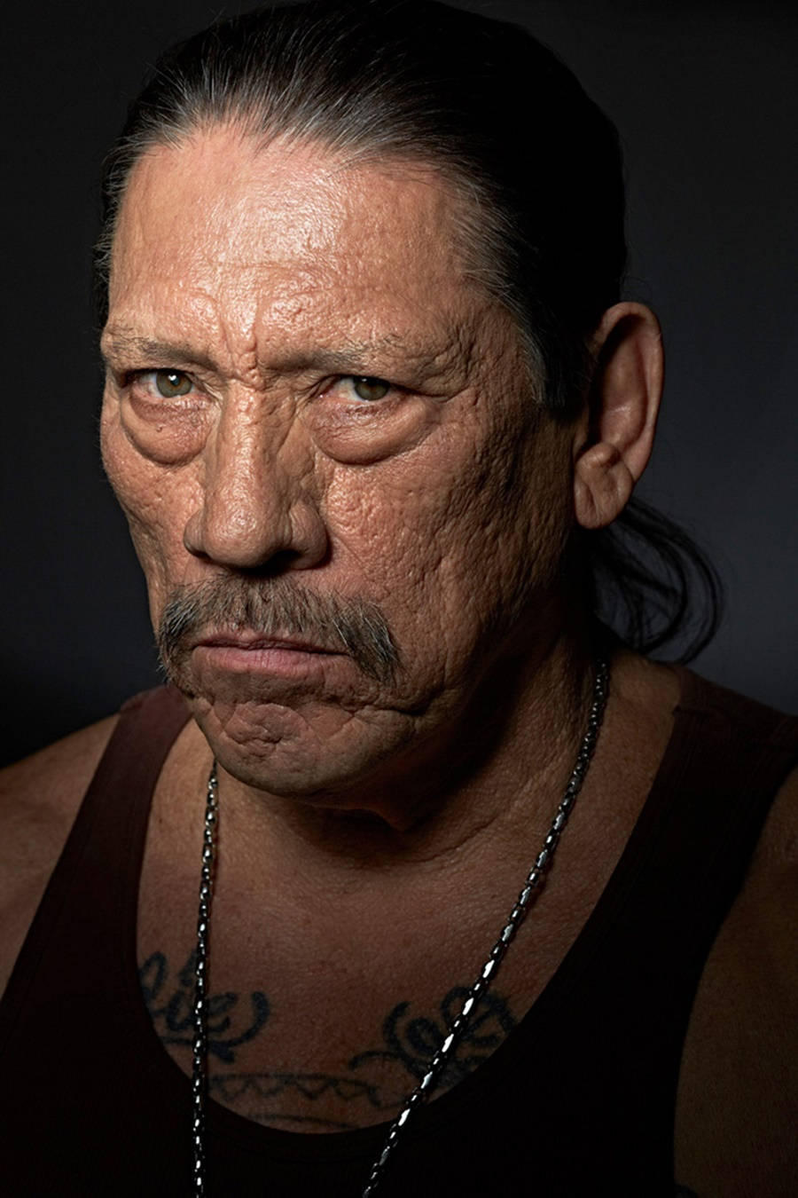 Danny Trejo Portrait Shot Background