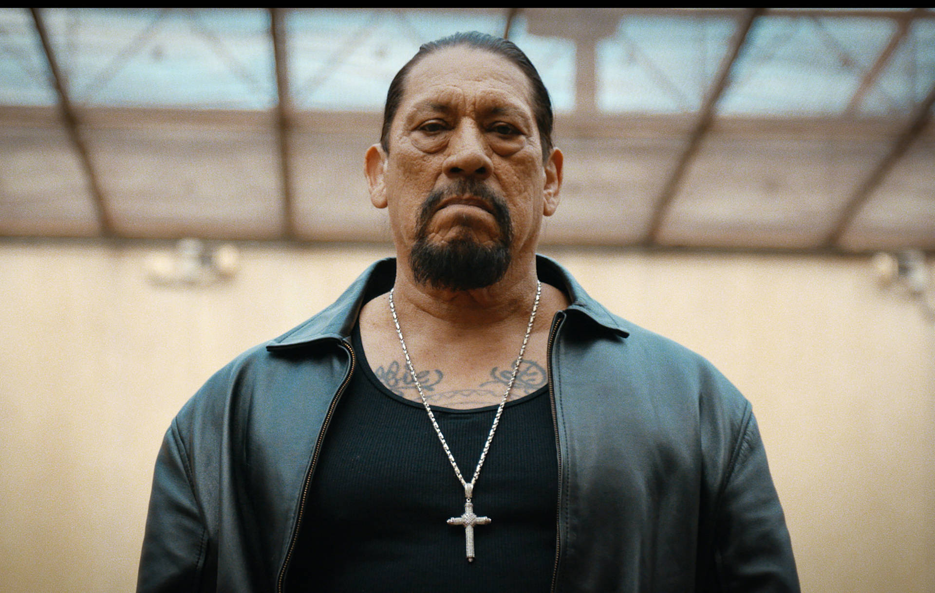 Danny Trejo Scary Look Background