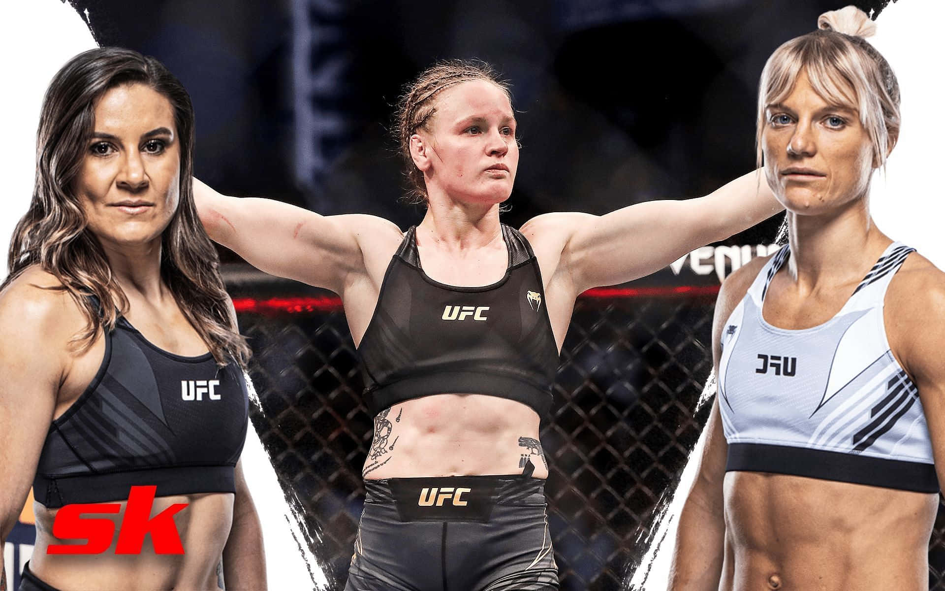 Danyelle Wolf Valentina Shevcehnko Manon Fiorot Background