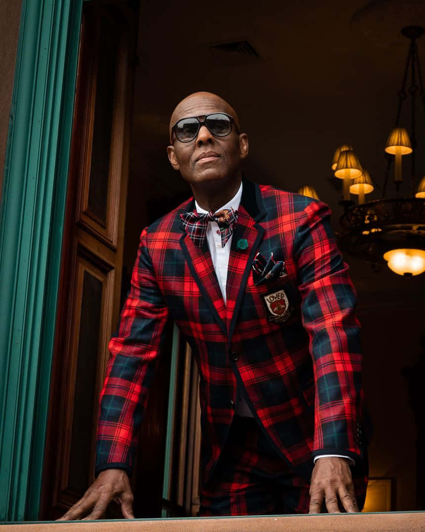 Dapper Dan Looking Out The Window